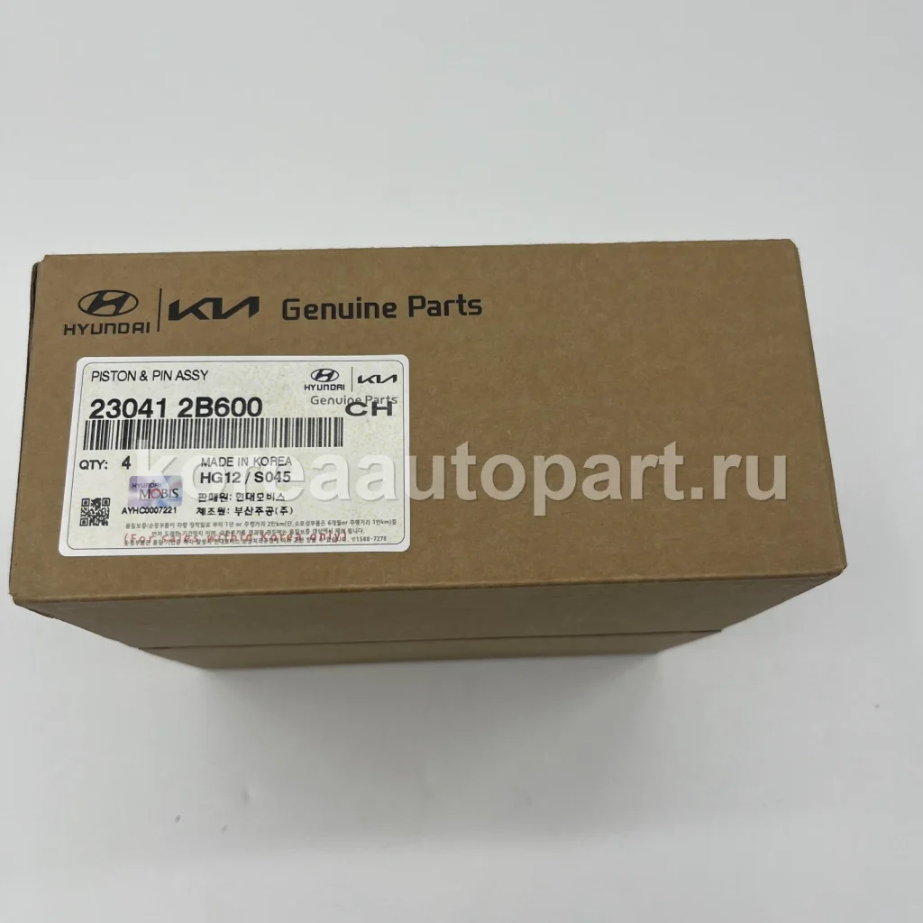 Piston / Piston Pin / Piston Assembly – OE 23041-2B600