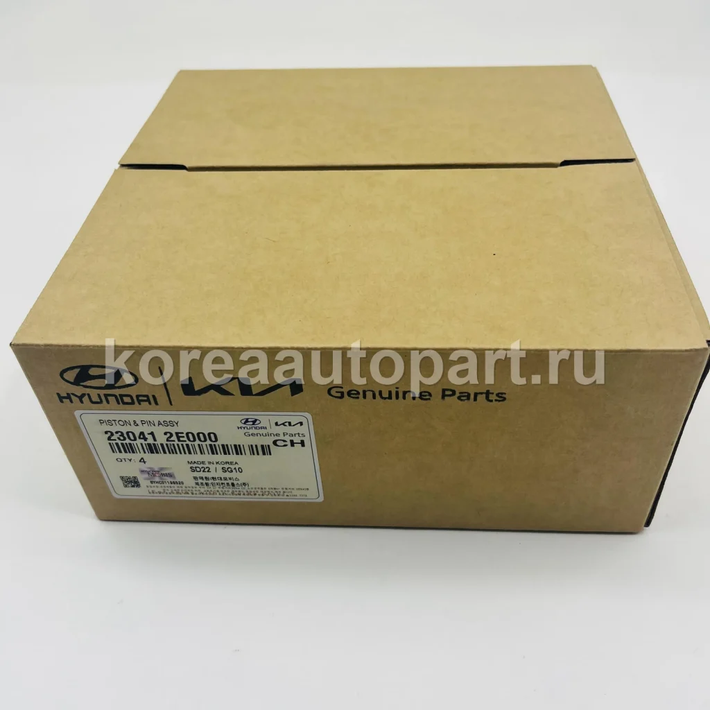 Piston / Piston Pin / Piston Assembly – OE 23041-2E000