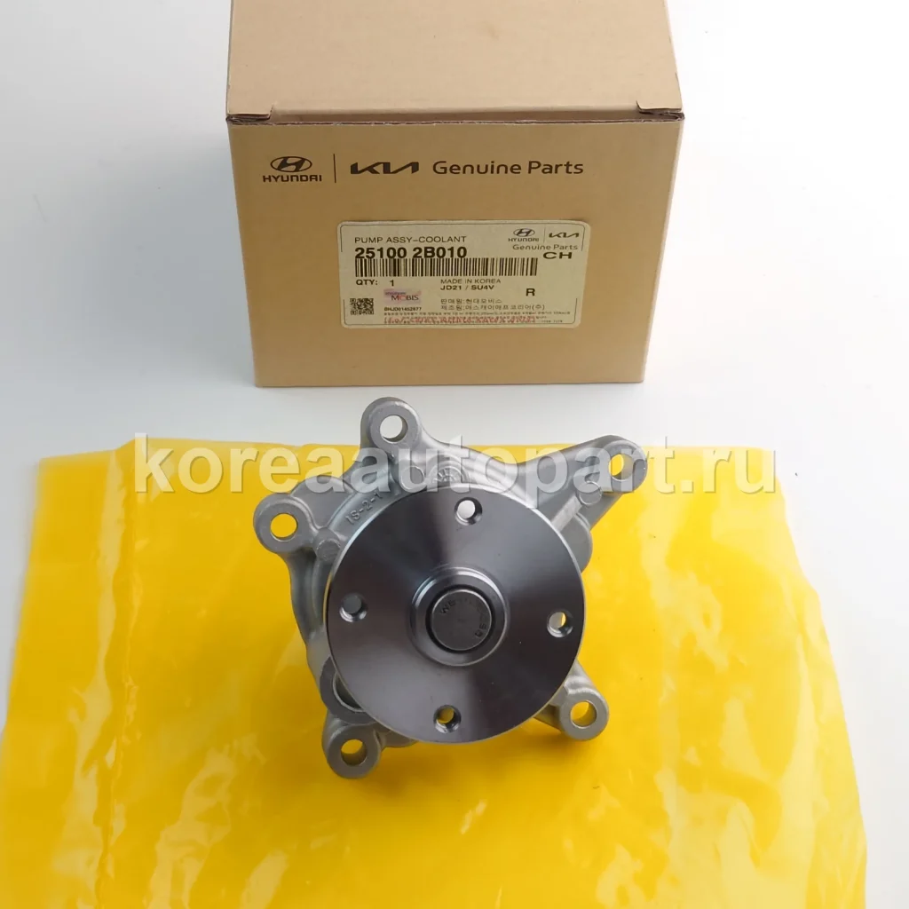 Water Pump / Water Pump Gasket / Pump Pulley – OE 25100-2B010