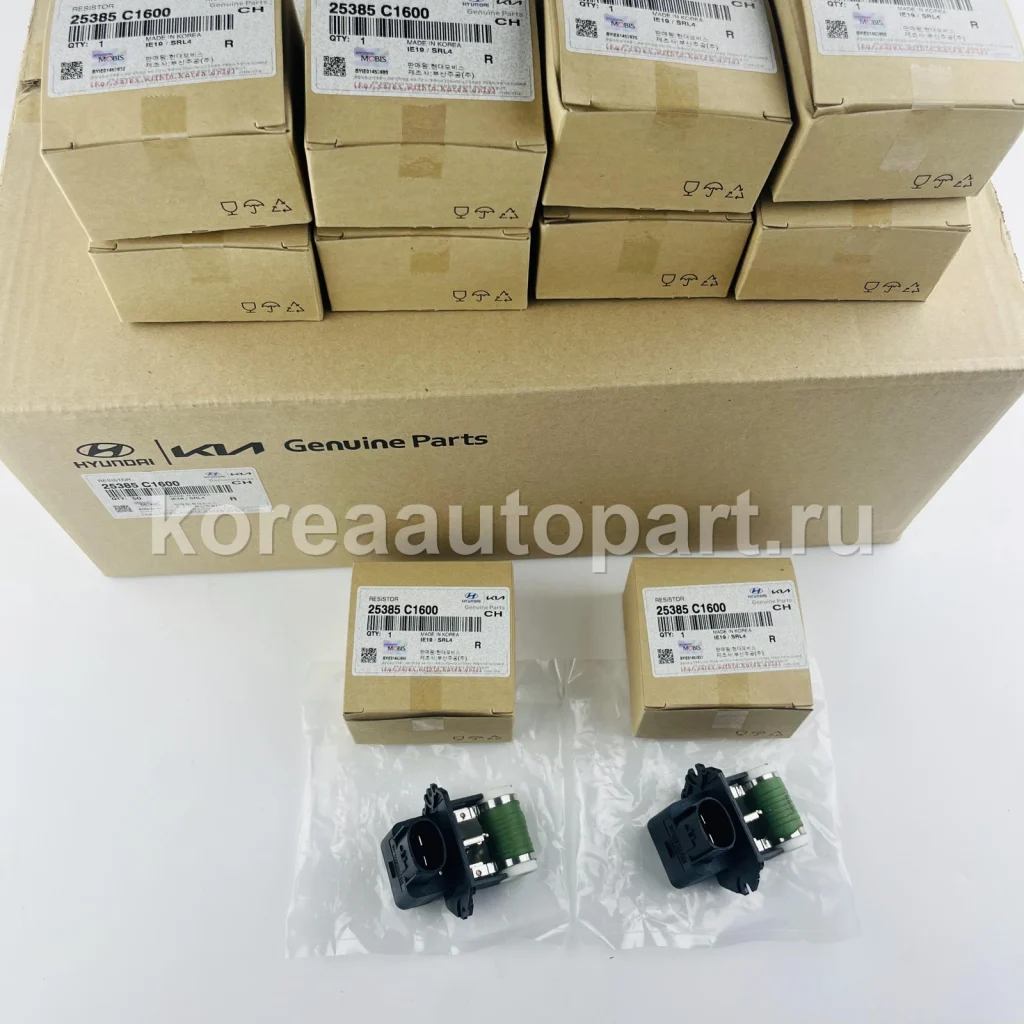Cooling Fan / Blower Motor / Resistor – OE 25385-C1600