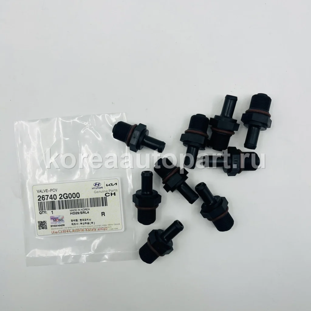 EGR Valve / PCV Valve / Canister Solenoid / Turbocharger – OE 26740-2G000