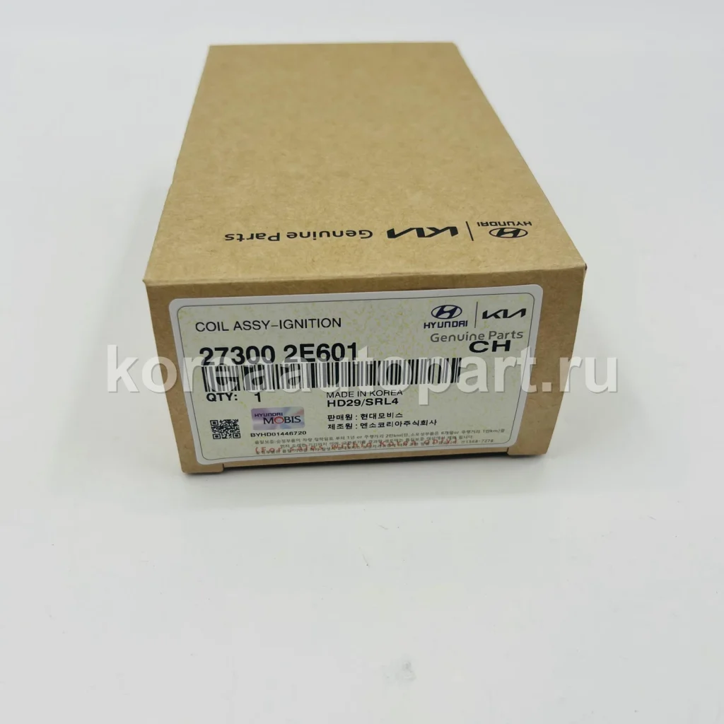 Ignition Coil / Spark Plug Wire / Spark Plug – OE 27300-2E601