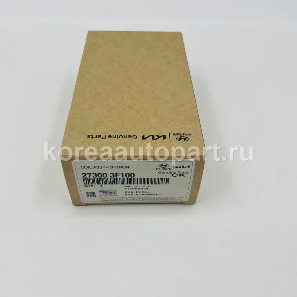 Ignition Coil / Spark Plug Wire / Spark Plug – OE 27300-3F100
