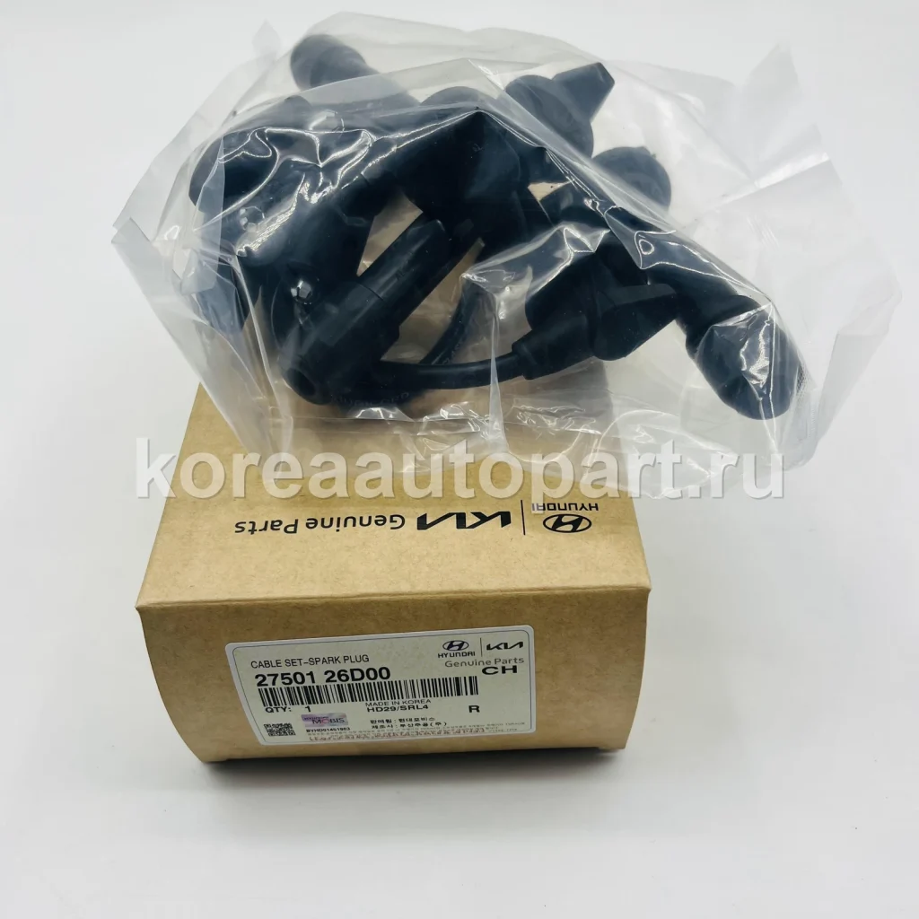 Ignition Coil / Spark Plug Wire / Spark Plug – OE 27501-26D00