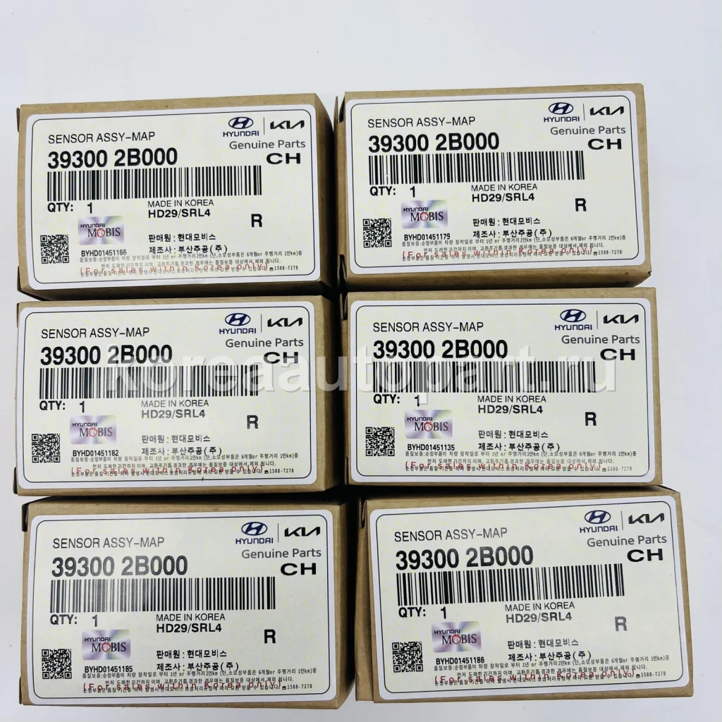 Mass Air Flow Sensor / MAP Sensor / Oxygen Sensor / Position Sensor – OE 39300-2B000