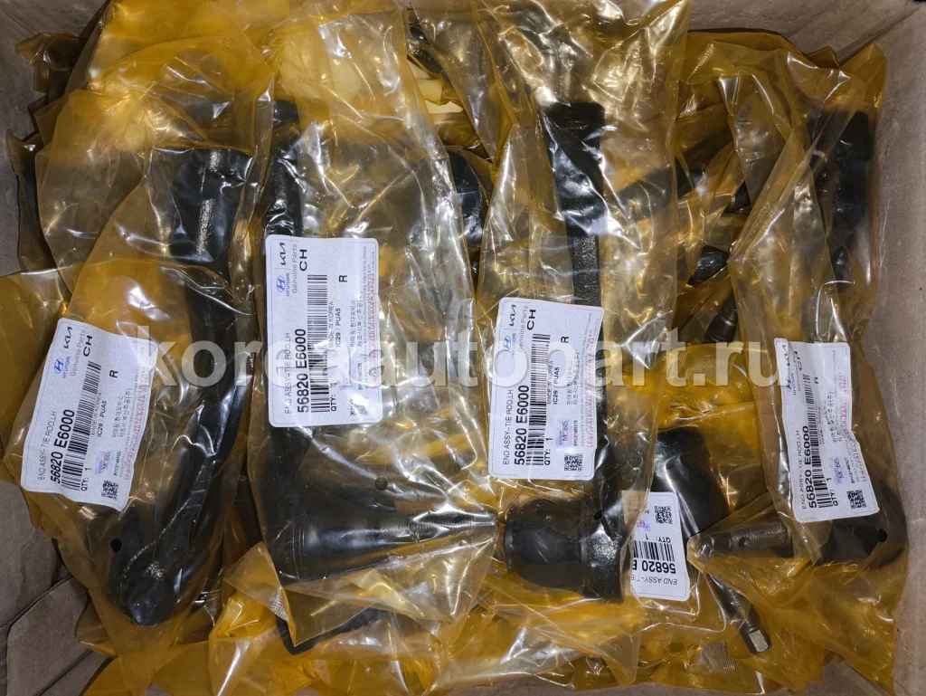Steering Tie Rod / Inner & Outer Tie Rod End – OE 56820-E6000