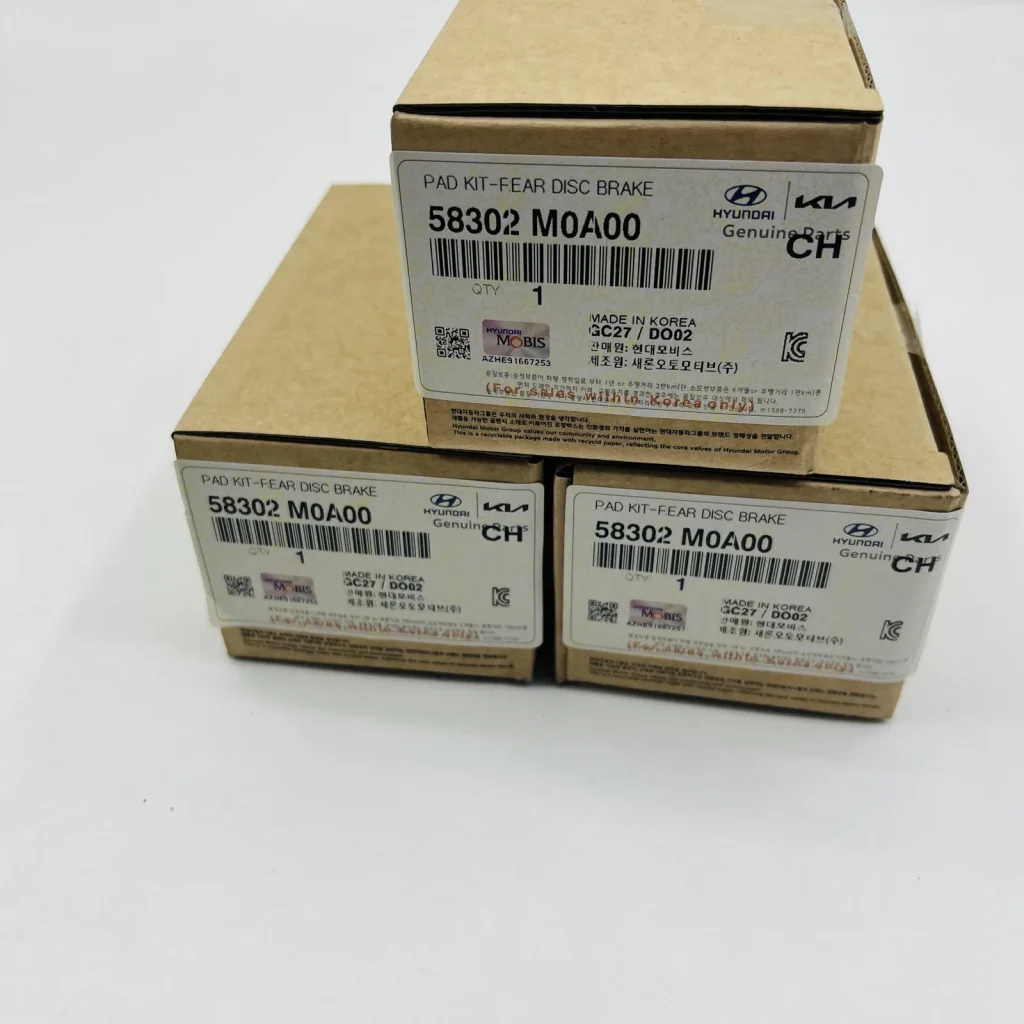 Rear Brake Pads – OE 58302-M0A00