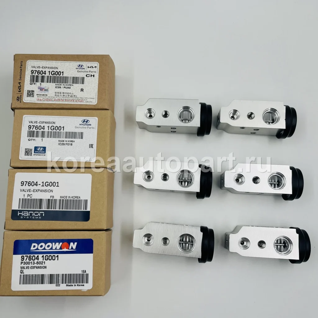 Condenser / Expansion Valve / AC Valve / AC Hose – OE 97604-1G001