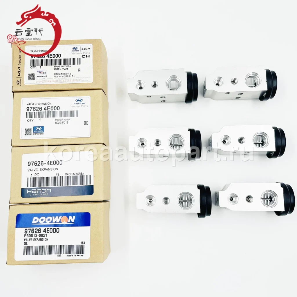 Condenser / Expansion Valve / AC Valve / AC Hose – OE 97626-4E000