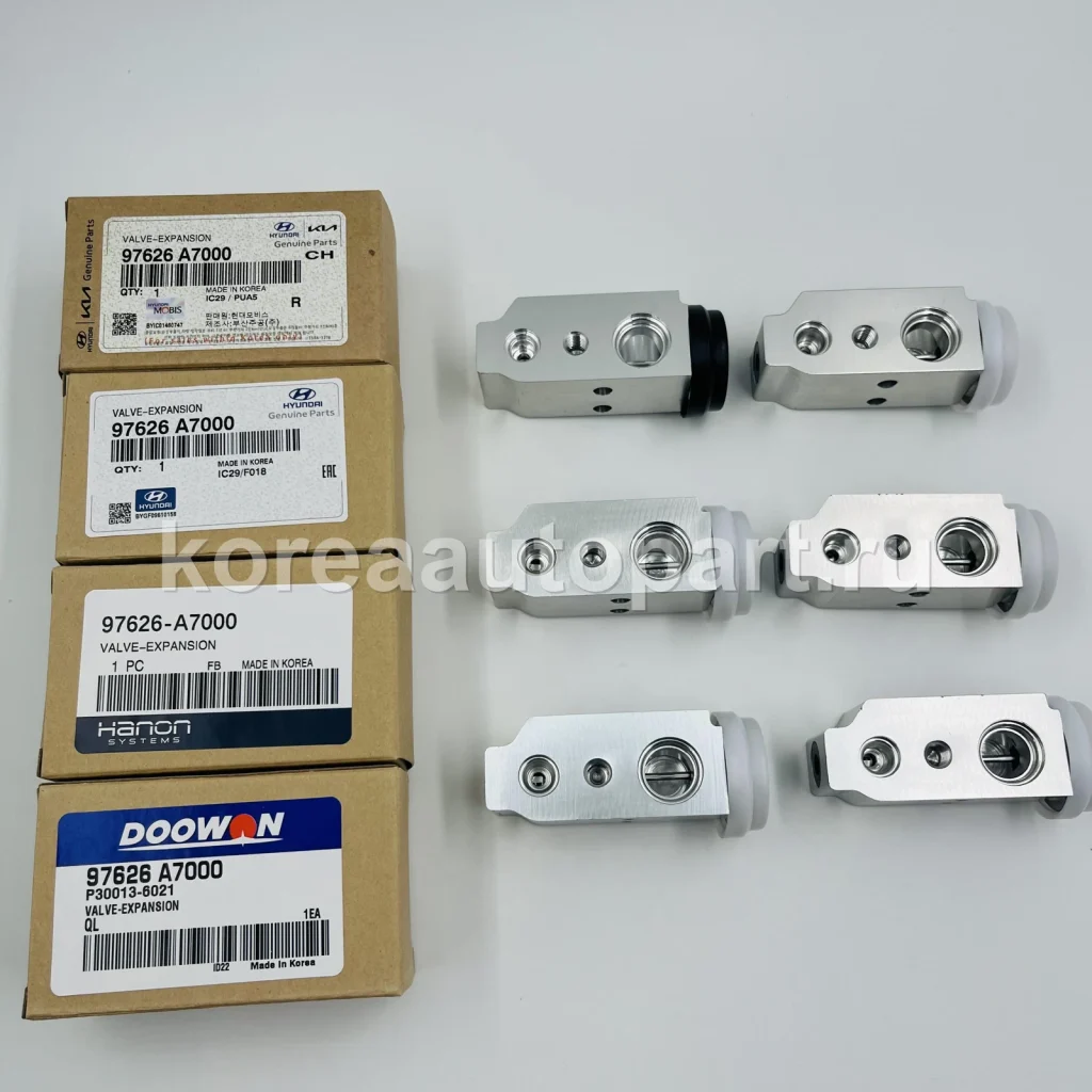 Condenser / Expansion Valve / AC Valve / AC Hose – OE 97626-A7000