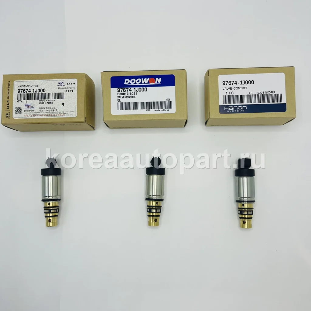 Condenser / Expansion Valve / AC Valve / AC Hose – OE 97674-1J000