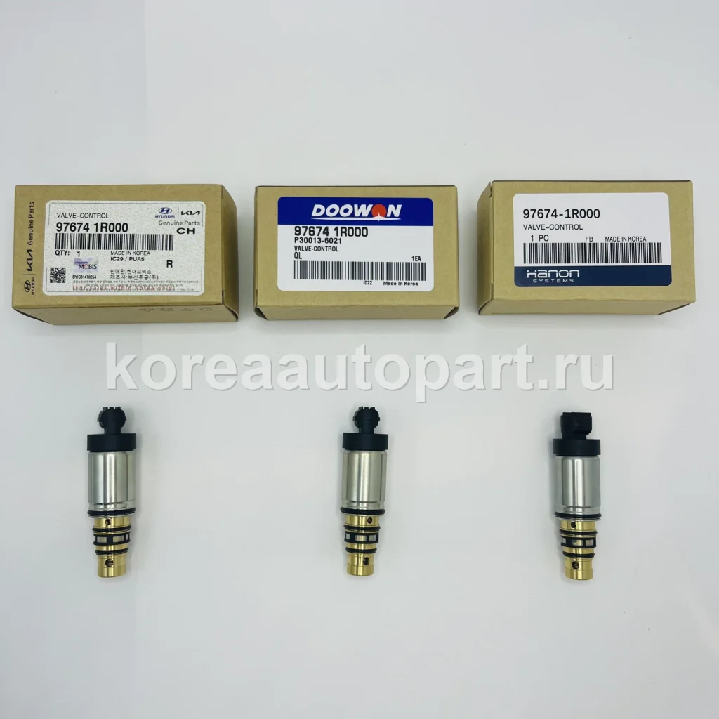 Condenser / Expansion Valve / AC Valve / AC Hose – OE 97674-1R000
