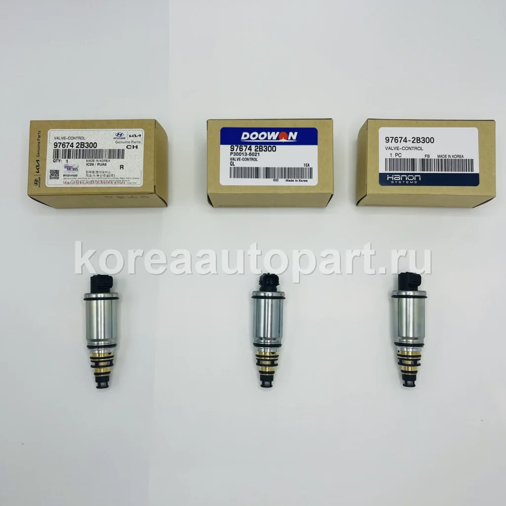 Condenser / Expansion Valve / AC Valve / AC Hose – OE 97674-2B300