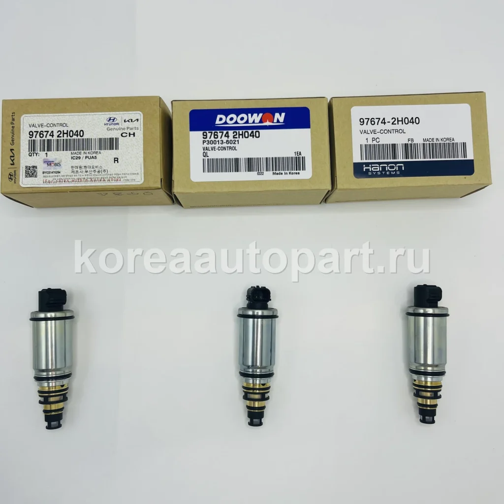 Condenser / Expansion Valve / AC Valve / AC Hose – OE 97674-2H040