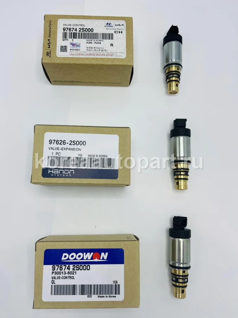Condenser / Expansion Valve / AC Valve / AC Hose – OE 97674-2S000