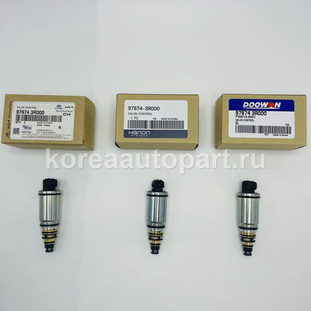 Condenser / Expansion Valve / AC Valve / AC Hose – OE 97674-3R000
