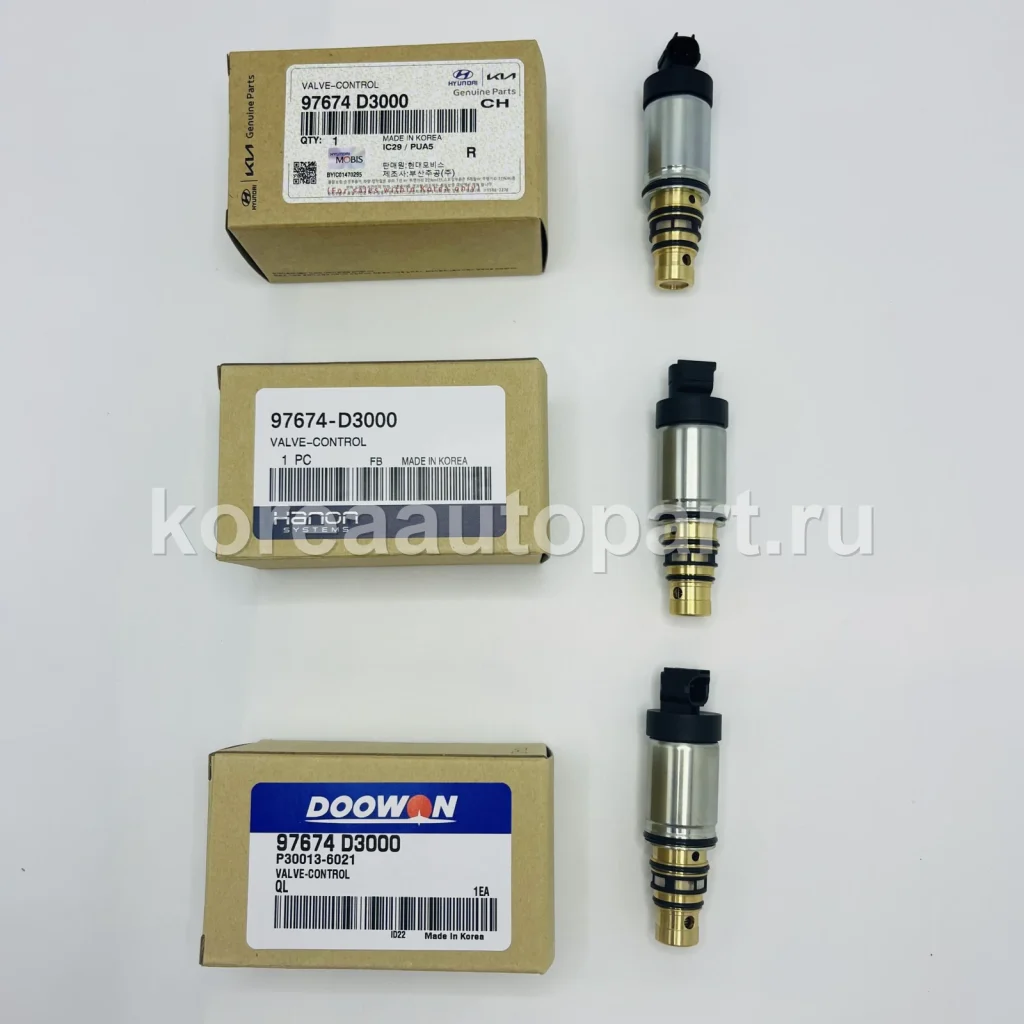 Condenser / Expansion Valve / AC Valve / AC Hose – OE 97674-D3000