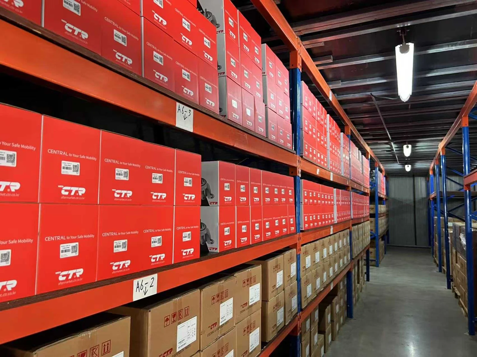 Warehouse storage for Hyundai and Kia parts
